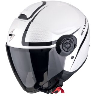 Scorpion Exo-City II Intercity Casque Jet Noir / Blanc