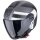 Scorpion Exo-City II Blur Casco Jet Plata / Negro / Blanco