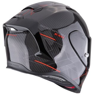 Scorpion Exo-R1 Evo Carbon Air Cynergy Integralhelm Schwarz / Rot