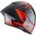 Scorpion Exo-R1 Evo Air II Vital Casco Integral Negro / Plata / Rojo