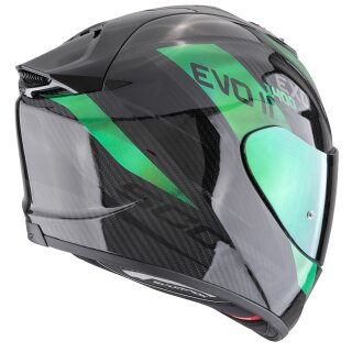 Scorpion Exo-1400 Evo II Carbon Air Platted Casco Integral Negro / Verde