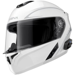 Sena OutRush R Flip-Up Helmet White (ECE 22.06)