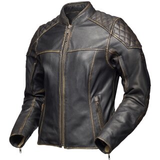 Modeka Phinix Lady Lederjacke Damen aged brown