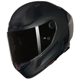 Nolan X-804 RS Ultra Carbon Puro Casco Integrale Nero Opaco