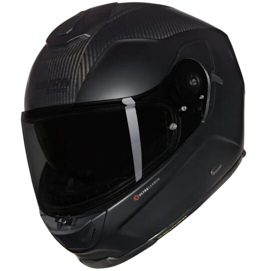 Nolan X-903 Ultra Carbon Triplonero N-Com Casco Integrale in Carbonio Nero