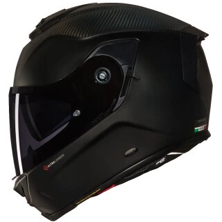 Nolan X-903 Ultra Carbon Triplonero N-Com Casco Integrale in Carbonio Nero