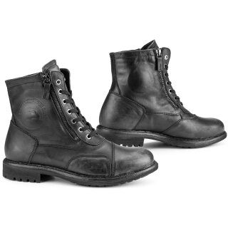 Falco Aviator Motorcycle Boots Black