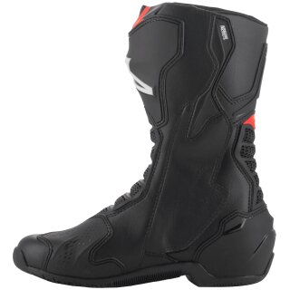 Alpinestars SMX-6 V3 Motorradstiefel Schwarz / Rot-Fluo 40