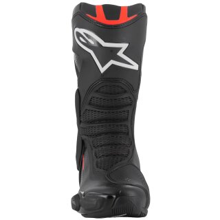 Alpinestars SMX-6 V3 Motorradstiefel Schwarz / Rot-Fluo 40