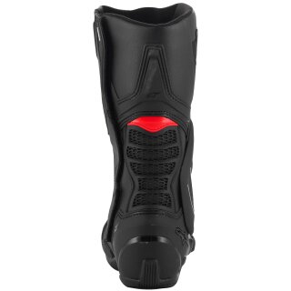 Alpinestars SMX-6 V3 Motorradstiefel Schwarz / Rot-Fluo 41