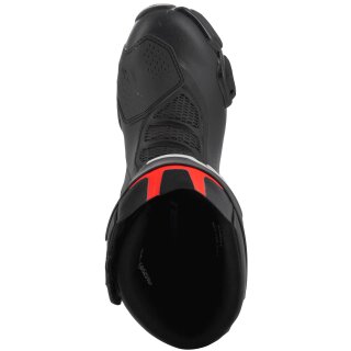 Alpinestars SMX-6 V3 Motorradstiefel Schwarz / Rot-Fluo 41