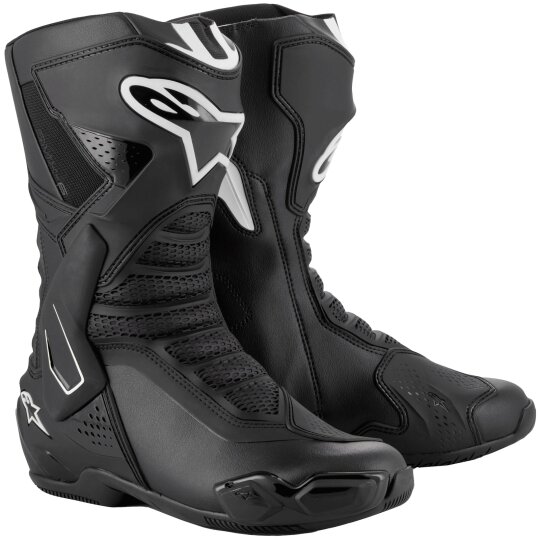 Alpinestars SMX-6 V3 Motorradstiefel Schwarz / Weiss 41