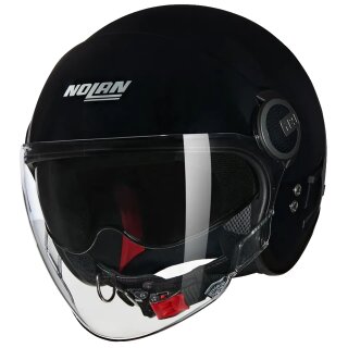 Nolan N21 Visor Classico N-Com Casco Jet Nero