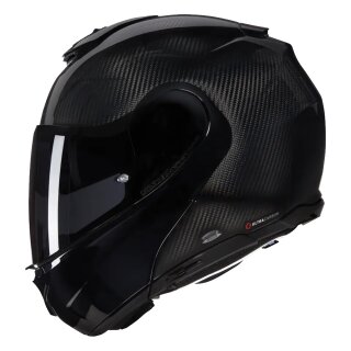 Nolan X-1005 Ultra Carbon Puro N-Com Casque Modulable Noir