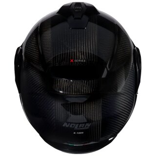 Nolan X-1005 Ultra Carbon Puro N-Com Casco Modulare Nero