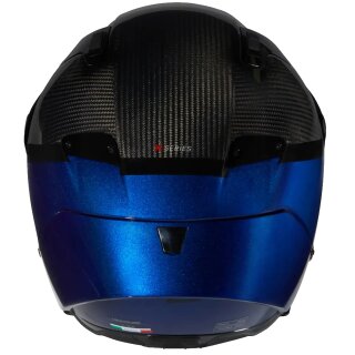 Nolan X-804 RS Ultra Carbon Blocco Casco Integrale Rosso / Blu / Bianco