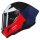 Nolan X-804 RS Ultra Carbon Blocco Casco Integral Rojo / Azul / Blanco