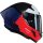 Nolan X-804 RS Ultra Carbon Blocco Full Face Helmet Red / Blue / White