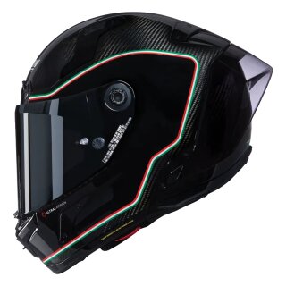 Nolan X-804 RS Ultra Carbon Asso Di Picche Full Face Helmet Black / Red / Green