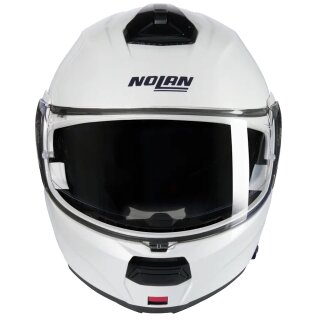 Nolan N100-6 Classico Nobile N-Com Casco Modulare Bianco