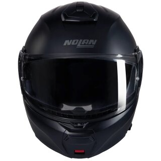 Nolan N100-6 Classico N-Com Casco Modulare Nero Opaco