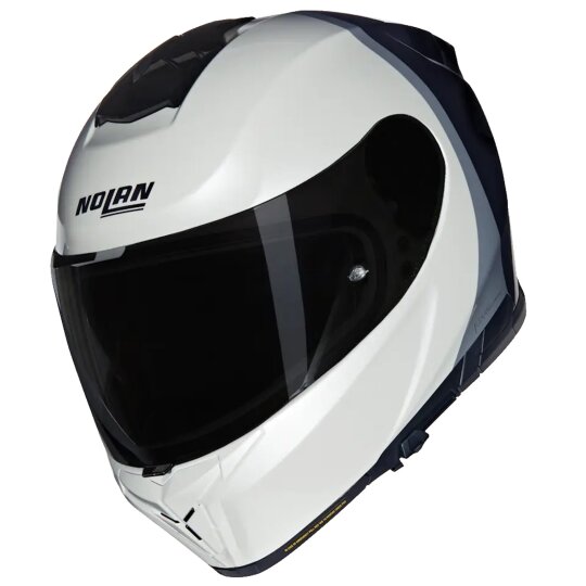 Nolan N80-8 Verniciatura Speciale N-Com Casco Integral Negro / Blanco