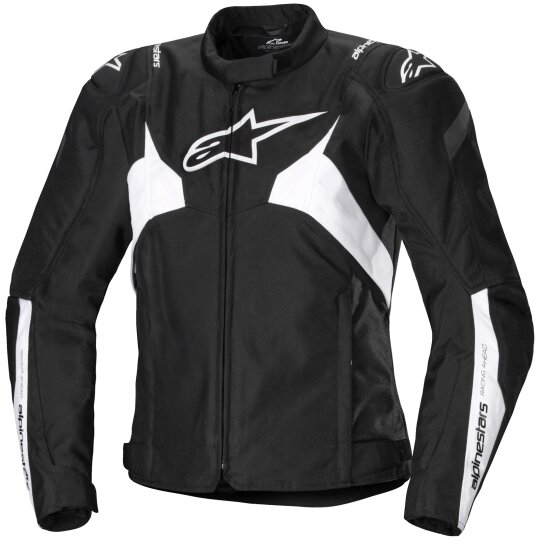 Chaqueta Alpinestars Stella T-Jaws V4 Waterproof Negro / Blanco para Mujer