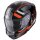 Scorpion Exo-930 Evo Casco Modulare Ardens Nero Metallizzato / Rosso L