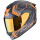 Scorpion Exo-1400 Evo II Air Linart Integralhelm Mattschwarz / Orange L