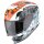 Scorpion Exo-JNR The4elements Casco Integrale Bianco / Blu / Arancione L