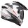 Scorpion Exo-ADF-9000 AIR Feat Casco da Adventure Nero Opaco / Bianco / Rosso M