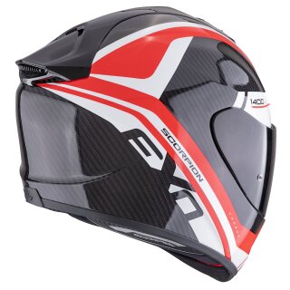 Scorpion Exo-1400 Evo II Carbon Air Enko Full Face Helmet Black / Red / White L