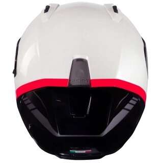 Nolan N60-6 Sport Verniciatura Speciale N-Com Casco Integrale Nero / Bianco / Rosso M