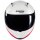 Nolan N60-6 Sport Verniciatura Speciale N-Com Casco Integrale Nero / Bianco / Rosso M