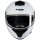 Nolan N80-8 Classico N-Com Integralhelm Weiss L