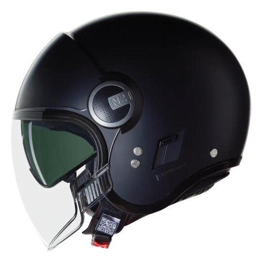 Nolan N21 Visor Classico N-Com Casco Jet Nero Opaco L