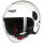 Nolan N21 Visor Classico N-Com Jet Helmet White L