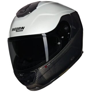 Nolan X-903 Ultra Carbon Verniciatura Speciale N-Com carbon schwarz / weiß Integralhelm M