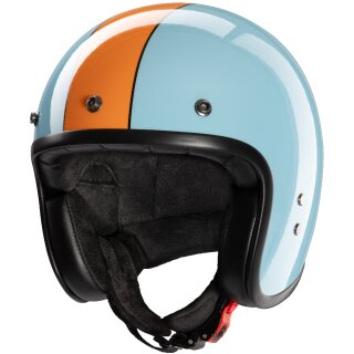 Kochmann RB-801 Gasoline Jet Helmet Blue / Orange