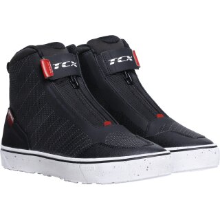 TCX Ikasu 2 WP scarpe da Moto da Donna Nero / Rosso