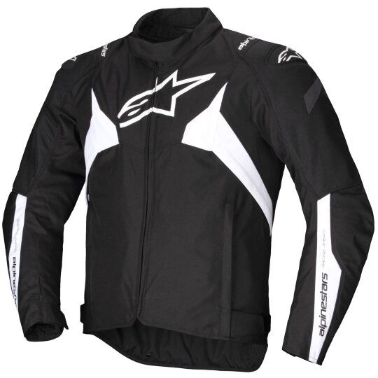 Chaqueta Alpinestars T-Jaws V4 Waterproof Negro / Blanco M