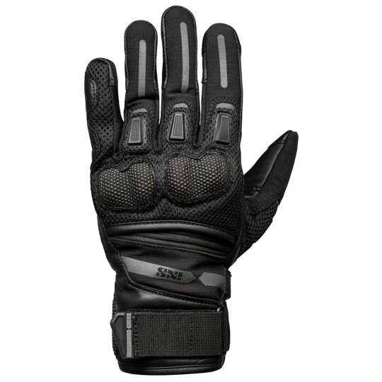 Gants de moto iXS Montevideo-Air 2.0 Noir
