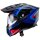 Caberg Tanami Scram Adventure Helm Schwarz / Blau-Rot