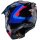 Caberg Tanami Scram Adventure Helm Schwarz / Blau-Rot