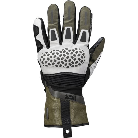 iXS Venture-STX 1.0 Laminathandschuhe Hellgrau / Oliv / Schwarz