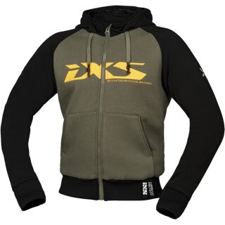 iXS Rapid 1.0 Hoodie Oliv / Orange