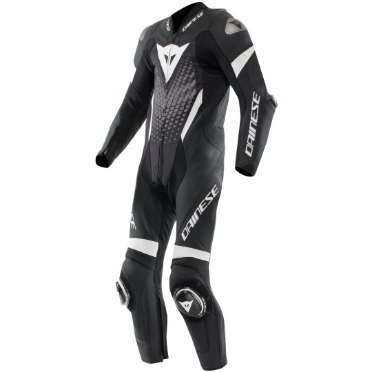 Dainese Laguna Seca 6 Mono de cuero 1 pieza Negro / Blanco / Antracita