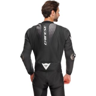 Dainese Laguna Seca 6 Mono de cuero 1 pieza Negro / Blanco / Antracita