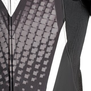 Dainese Laguna Seca 6 Tuta in pelle intera Nero / Bianco / Antracite