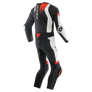 Dainese Laguna Seca 6 1 tlg. Lederkombi Schwarz / Weiss /...